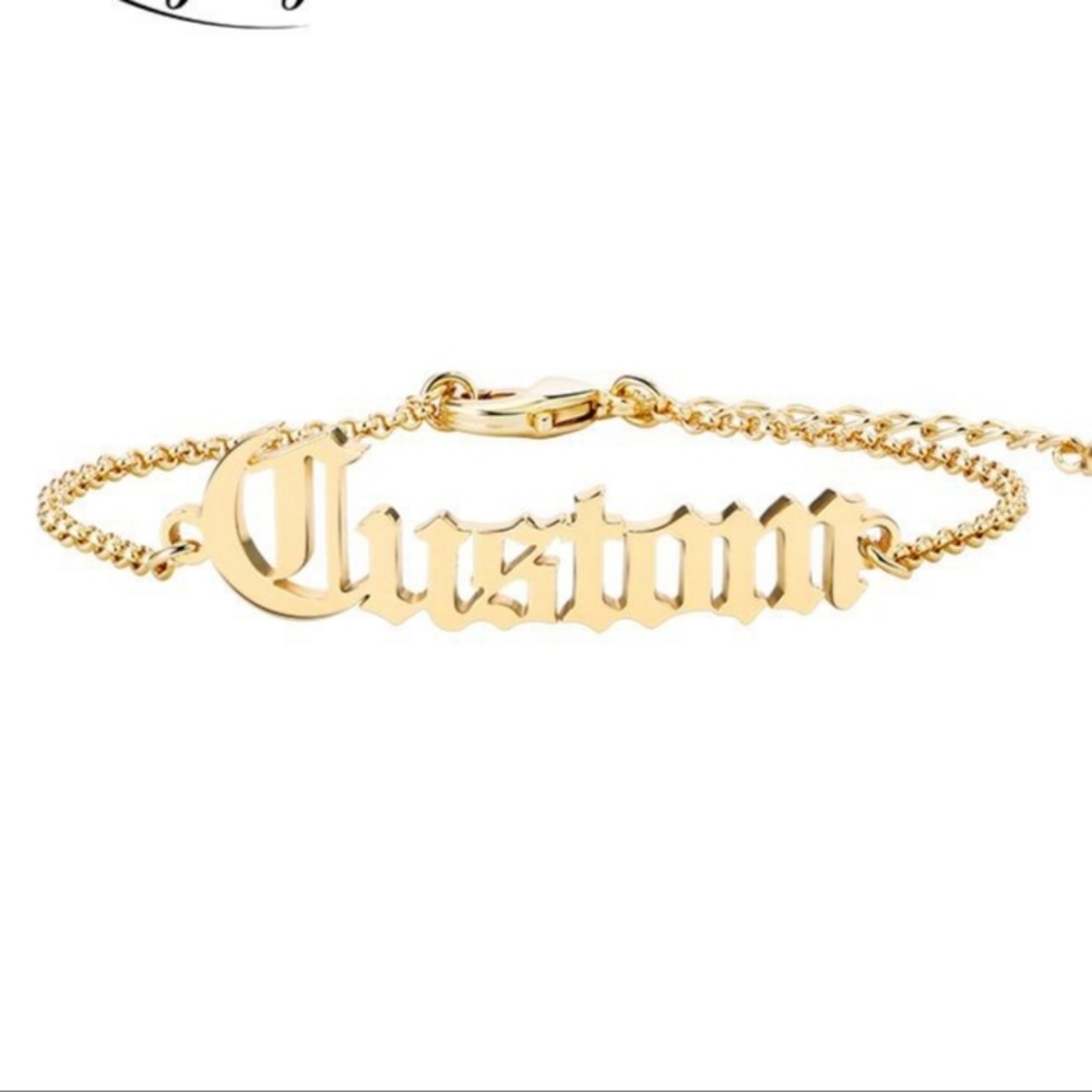 Personalized name bracelet I can ma